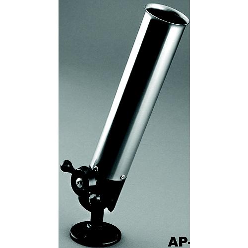 Angler's Pal 950700 Stainless Steel Tube With Black Anodized Aluminum Rod Holder, 7-3/4″