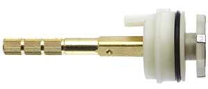Danco 89932 Cold/Hot Faucet Cartridge, Brass/Plastic, Brass, 3.95 in L, For: Pegasus and Glacier Bay Faucets