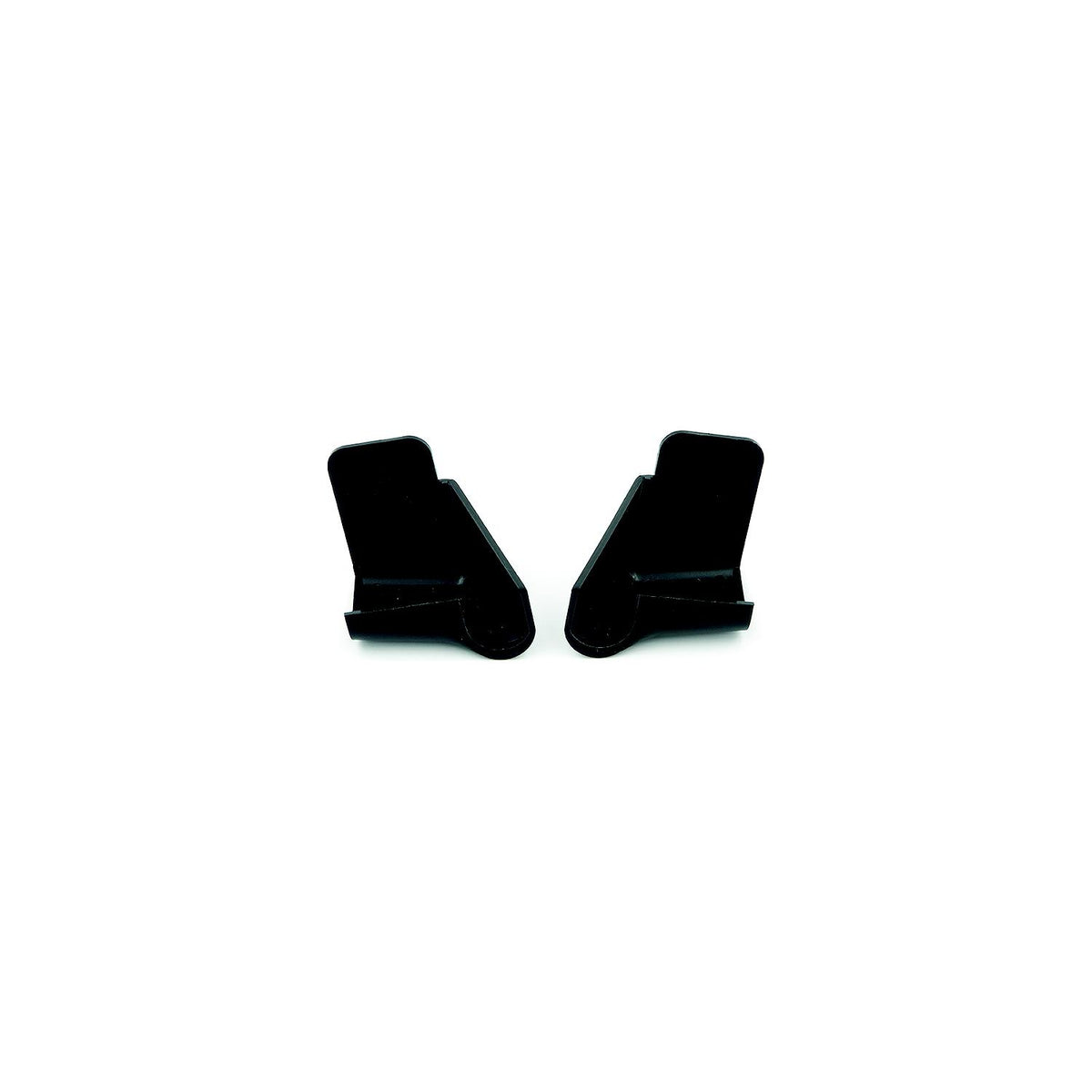 94169 Short Rain Gutter Spouts, Black