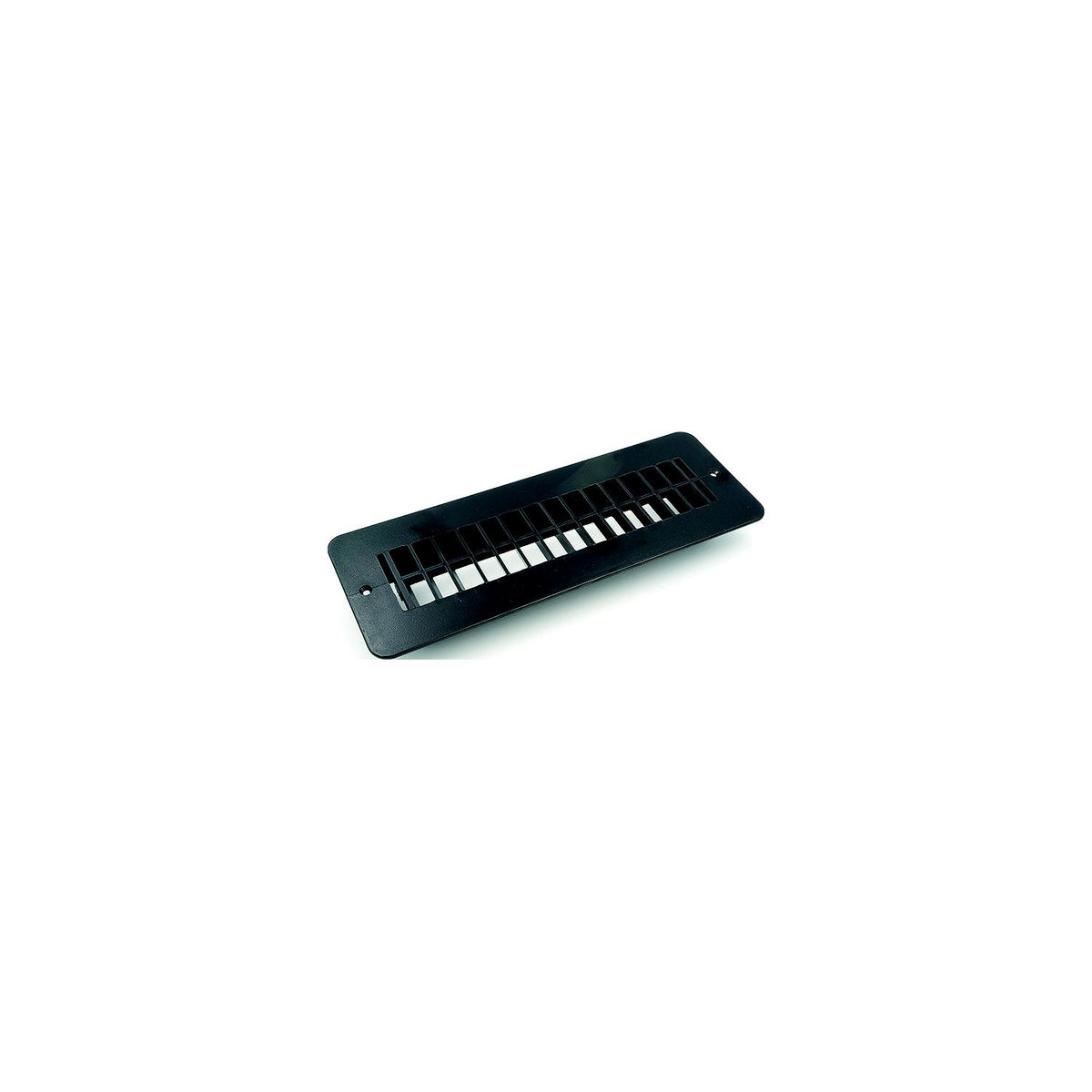 865-94257 Floor Register, w/o Damper, Black