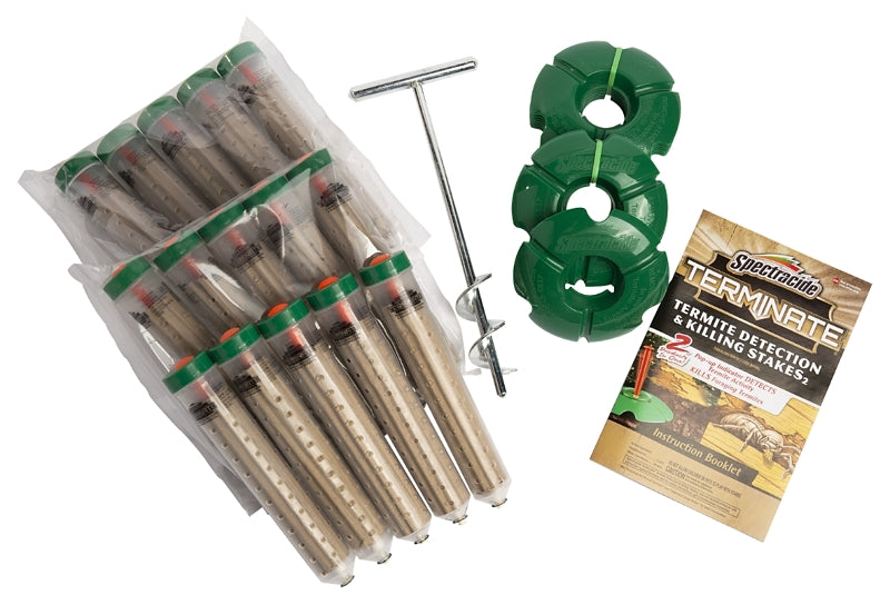 Spectracide HG-96115 Termite Detection and Killing Stake, Solid, Odorless