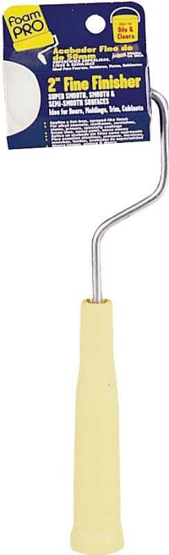 Foampro 162 Fine Finish Mini Roller, 2 in L, Foam Cover, Pack of 6