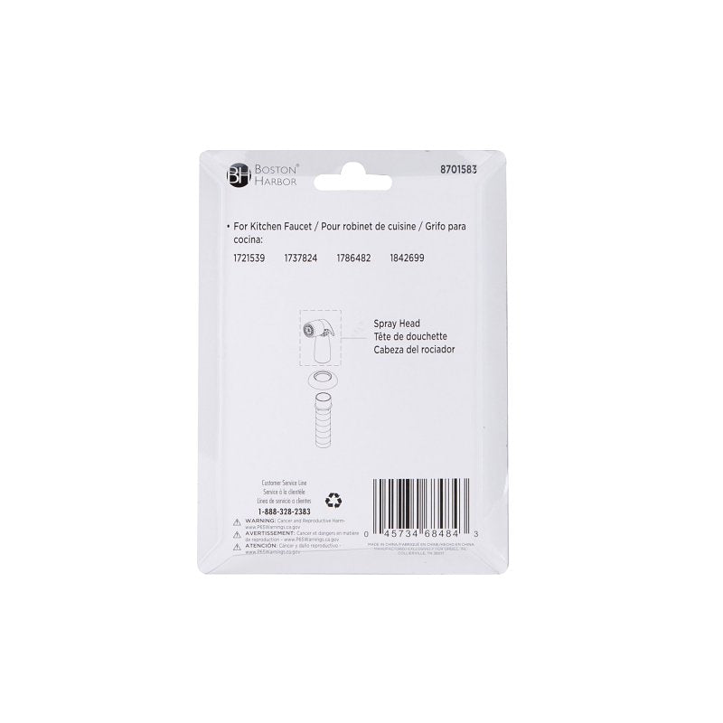 SIDE SPRAY HEAD BLACK