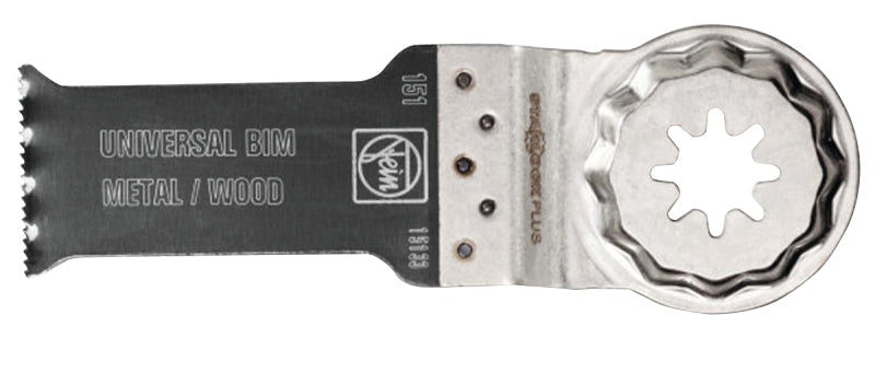 Fein 6 35 02 151 27 0 E-Cut Universal Saw Blade, 5/64 in D Cutting, Bi-Metal