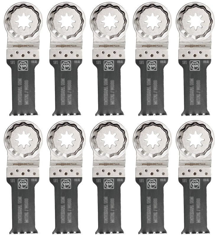 Fein 63502151290 Saw Blade, Black, 10/PK