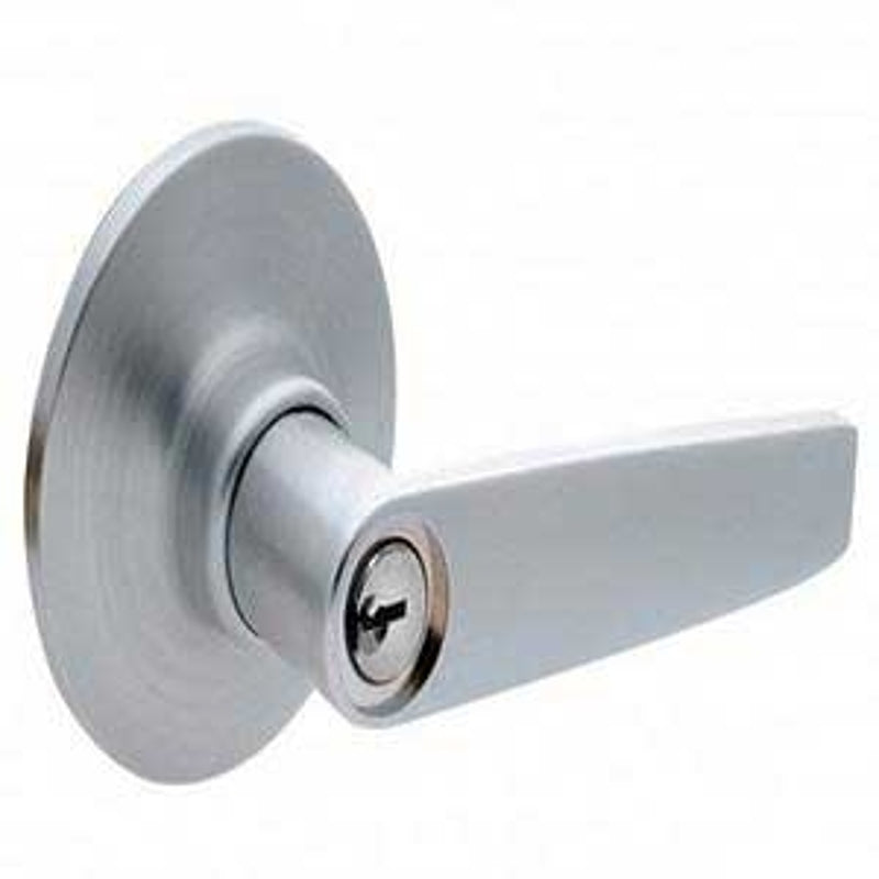 Taymor Professional Series 34-FV7664AR Entry Lever, Pushbutton Lock, Satin Chrome, Metal, Reversible Hand, 3 Grade