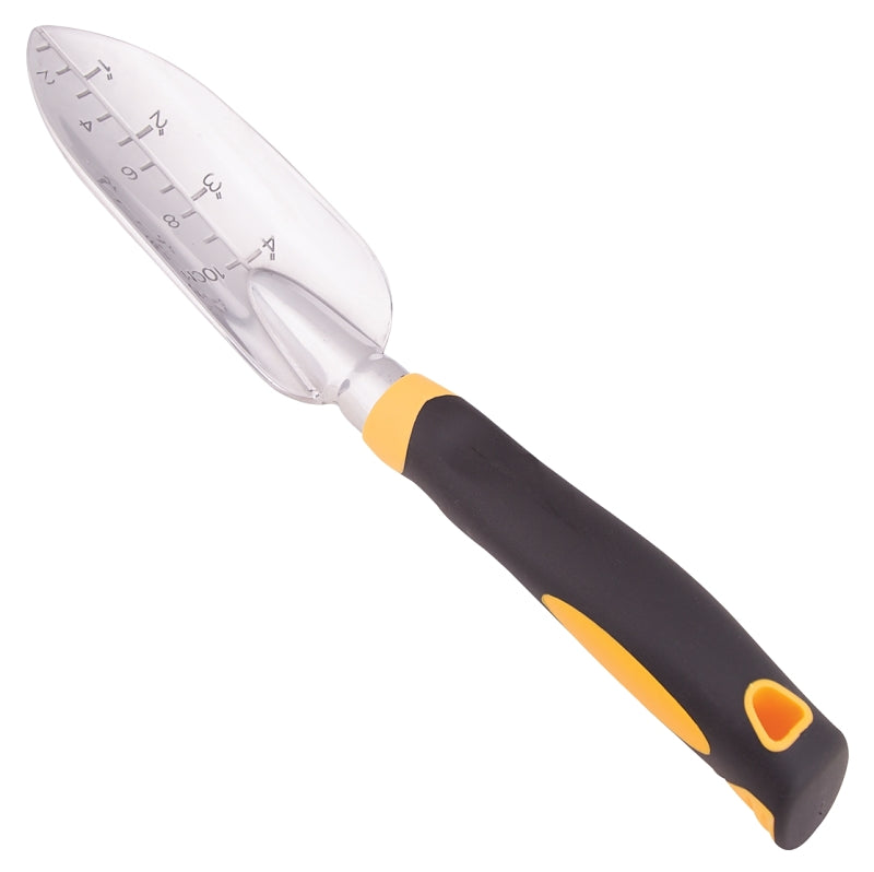 Landscapers Select GT956B Garden/Transplanting Trowel, 5-7/8 in L Blade, 2-1/8 in W Blade, Aluminum Blade, 12-1/2 in OAL