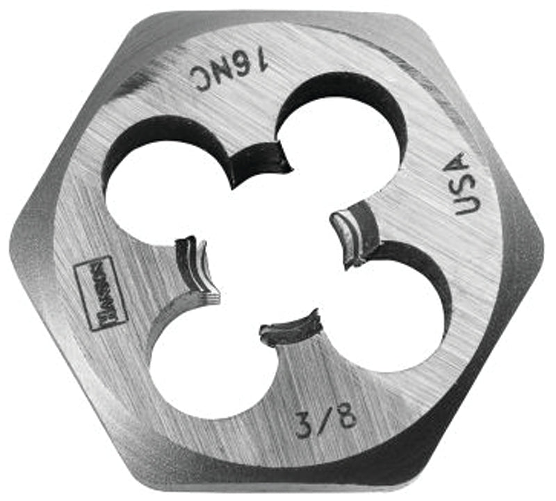 Irwin Hanson 9439 Machine Screw Die, 7/16-14 Thread, UNC Thread, Right Hand Thread, HCS