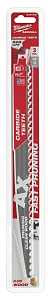 Milwaukee AX 48-00-5333 Pruning Blade, 12 in Blade, 3 TPI, Carbide Blade, For: Reciprocating Saws