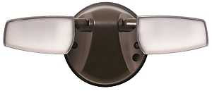 Halo ESF Series ESF1A4FB Flood Light, 12.07 x 3.51 x 5.47 in Dimensions, 1420 Lumens, Bronze Fixture, 120 V, 15 W