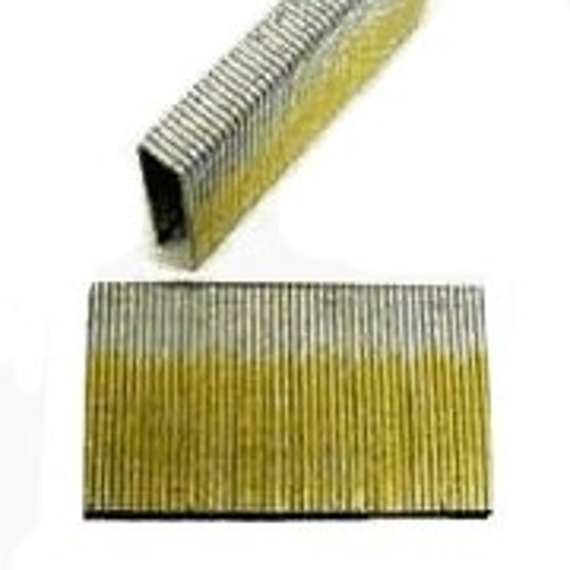 ProFIT 0718132 Crown Staple, 1/4 in W Crown, 1-1/4 in L Leg, 18 ga, Electro-Galvanized, 4000/PK
