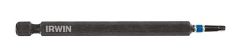 Irwin IWAF33SQ1 Insert Bit, #1 Drive, Square Drive, 1/4 in Shank, Hex Shank, 4 in L, Steel