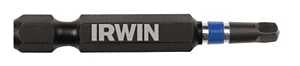 Irwin 1837477 Power Bit, #2 Drive, Square Recess Drive, 1/4 in Shank, Hex Shank, 2 in L, S2 Steel, 10/PK, Pack of 10