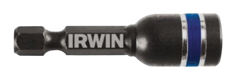 Irwin 1837536 Series Nutsetter, 1/2 in Dia, 5/16 in Drive, Lobular Drive, 1-7/8 in L, 1/4 in L Shank, Hex Shank