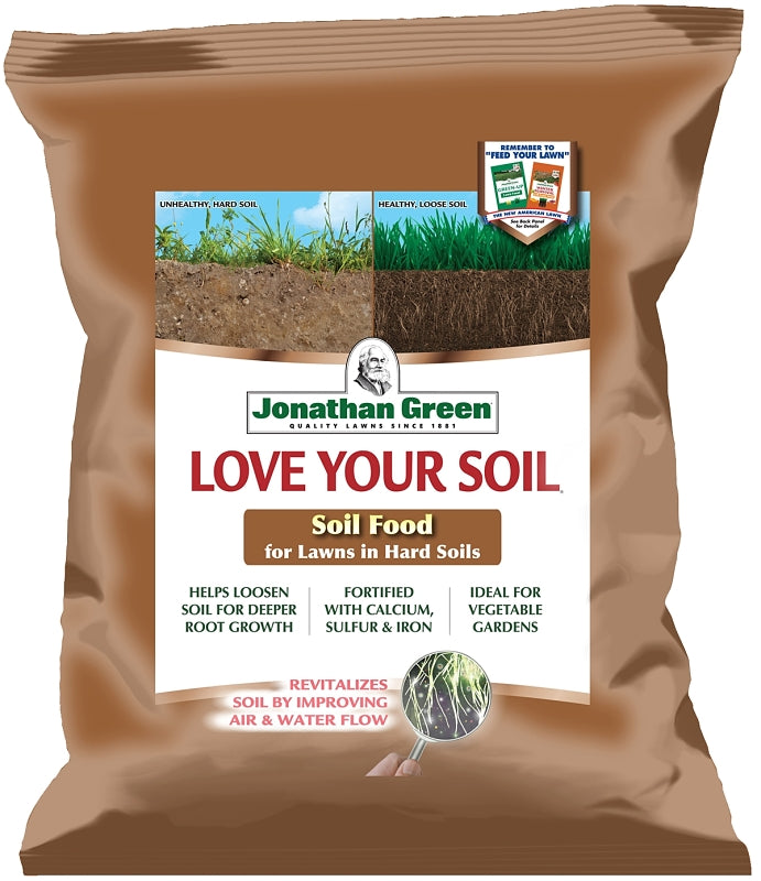 Jonathan Green Love Your Soil 12190 Organic Lawn Fertilizer, Granular, 15 lb Bag