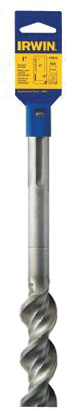 Irwin 323015 Hammer Drill Bit, 7/8 in Dia, 21 in OAL, Twist Flute, 4-Flute, 5 in Dia Shank, SDS-Max Shank