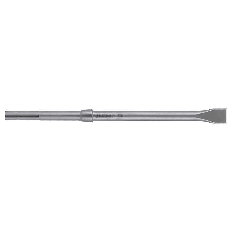 Bosch HS1903 Flat Chisel, 16 in L, 14 in L Flute, 1/2 in Dia Shank, Steel, SDS Max Shank