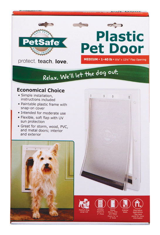 PetSafe 14 in. H X 9.25 in. W Plastic Pet Door