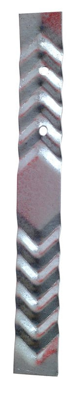 Simpson Strong-Tie BT Series BT-R100 Brick Tie, 6-11/16 in L, 7/8 in W, Steel, Galvanized, Fastening Method: Nail