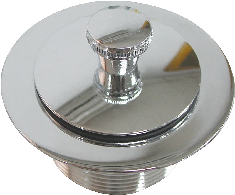 ProSource PMB-030 Bath Drain Assembly, Silver, Chrome