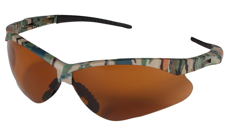 Jackson Safety V30 Nemesis Series 19644 Safety Glasses, Unisex, Universal Lens, Anti-Fog, Hard-Coated Lens, Nylon Frame, Pack of 12