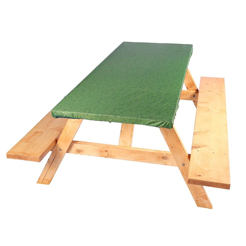 Coghlan's 2320 Picnic Table Cover, 76 in L, 37 in W, Polyester