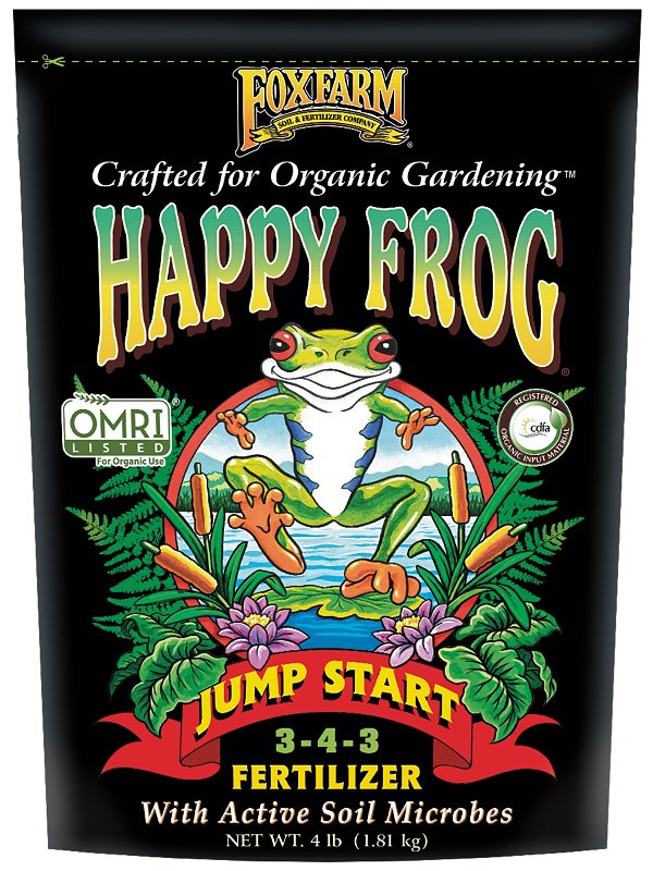 Happy Frog 500008 Jump Start Fertilizer, 4 lb