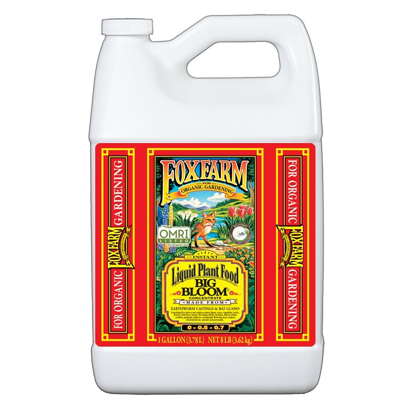 Big Bloom 790904 Plant Food, 1 gal, Liquid, 0-0.5-0.7 N-P-K Ratio, Pack of 4