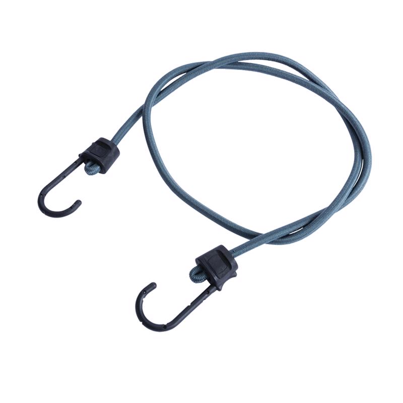 Keeper Black/Gray Bungee Cord 48 in. L X 0.374 in. 4 pk