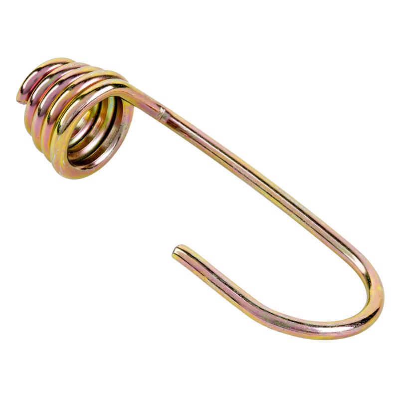 Keeper Gold Bungee Cord Hooks 1/4 in. L X 5/16 in. 4 pk, Pack of 10