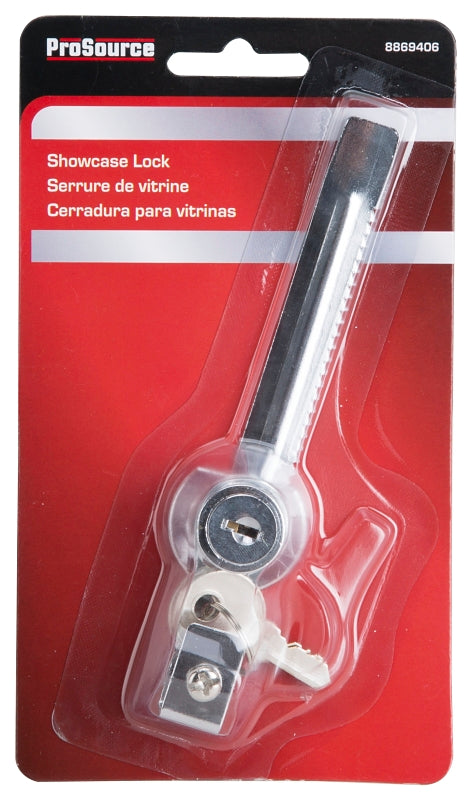 ProSource 6298343-3L Showcase Lock, Keyed Lock, Metal