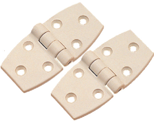 Sea-Dog 202531 Door Hinge, White Nylon, bulk