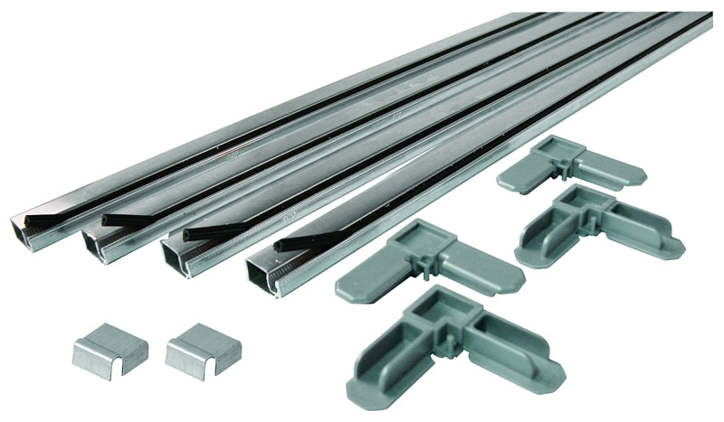 Make-2-Fit PL 7803 Screen Frame Kit, Includes: Frame, Spline, 36 x 36 in Screen Frame Suitable for