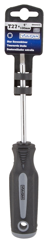 Vulcan MC-SD24 Screwdriver, T27 Drive, Star Drive, 22.1 N-m, Polypropylene/Plastic/Thermoplastic Rubber Handle