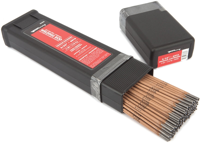Forney 30305 Stick Electrode, 83000 psi Tensile Strength, Applicable Materials: Mild Steel, 3/32 in Dia