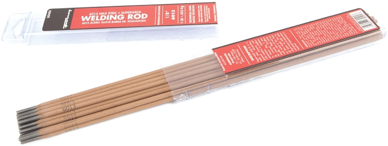 Forney 30401 Stick Electrode, 83000 psi Tensile Strength, Applicable Materials: Mild Steel, 14 in L