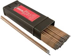 Forney 30410 Stick Electrode, 83000 psi Tensile Strength, Applicable Materials: Mild Steel, 1/8 in Dia, General-Purpose