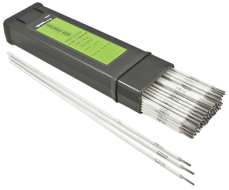 Forney 30681 Stick Electrode, 84000 psi Tensile Strength, Applicable Materials: Mild Steel, 3/32 in Dia