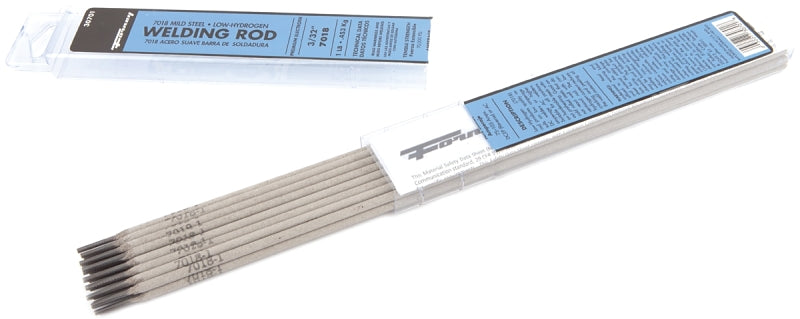 Forney 30701 Stick Electrode, 84000 psi Tensile Strength, Applicable Materials: Mild Steel, 3/32 in Dia, 14 in L