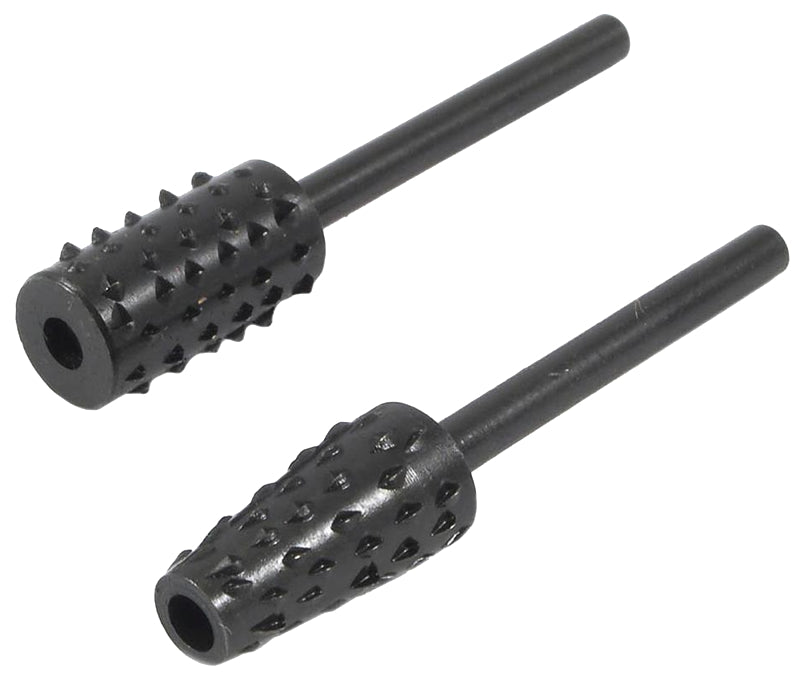 Forney 60216 2-Piece Mini Rotary Rasp Set, 1/8 in Dia Shank