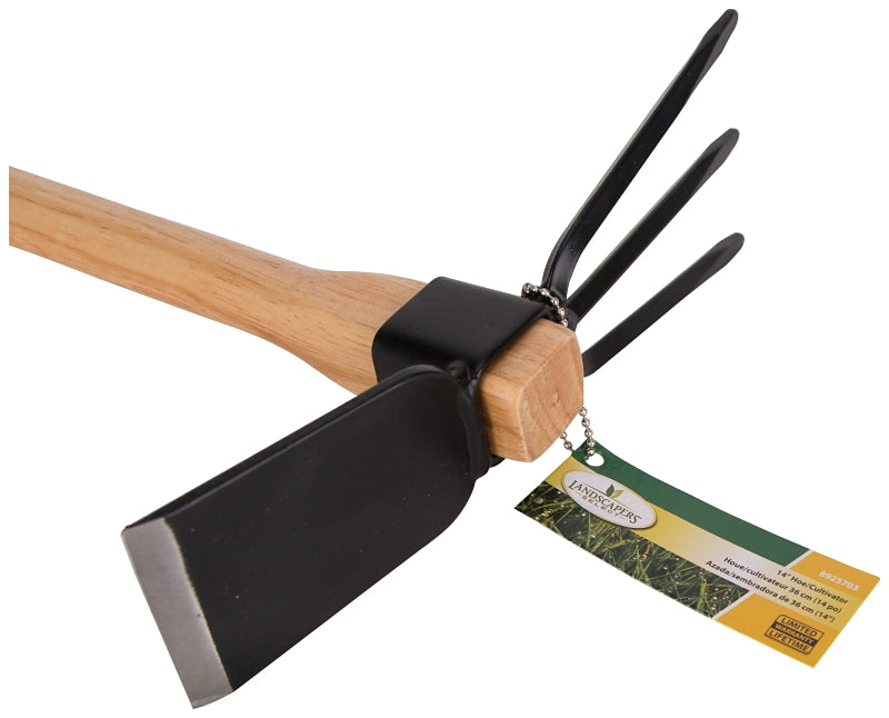 Landscapers Select GM7001 Hoe and Cultivator, 14-1/4 in L, Hardwood Handle