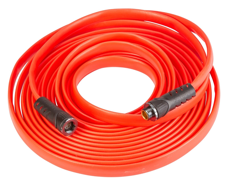 Swan XFlex PRO Series CSNXFP34050 Garden Hose, 3/4 in, 50 ft L, Male x Female, Polyester, Red