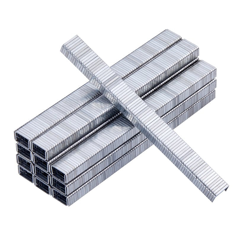 Spec Ops SPEC-HD14-5M Heavy-Duty Staple, 2.7 in W Crown, 1/4 in L Leg, Steel, Galvanized