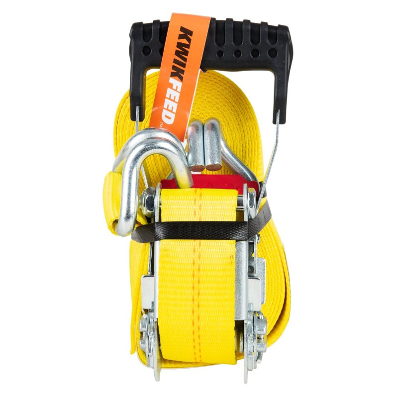 Keeper 43572 Ratchet Tie-Down, 2 in W, 27 ft L, 3333 lb Working Load