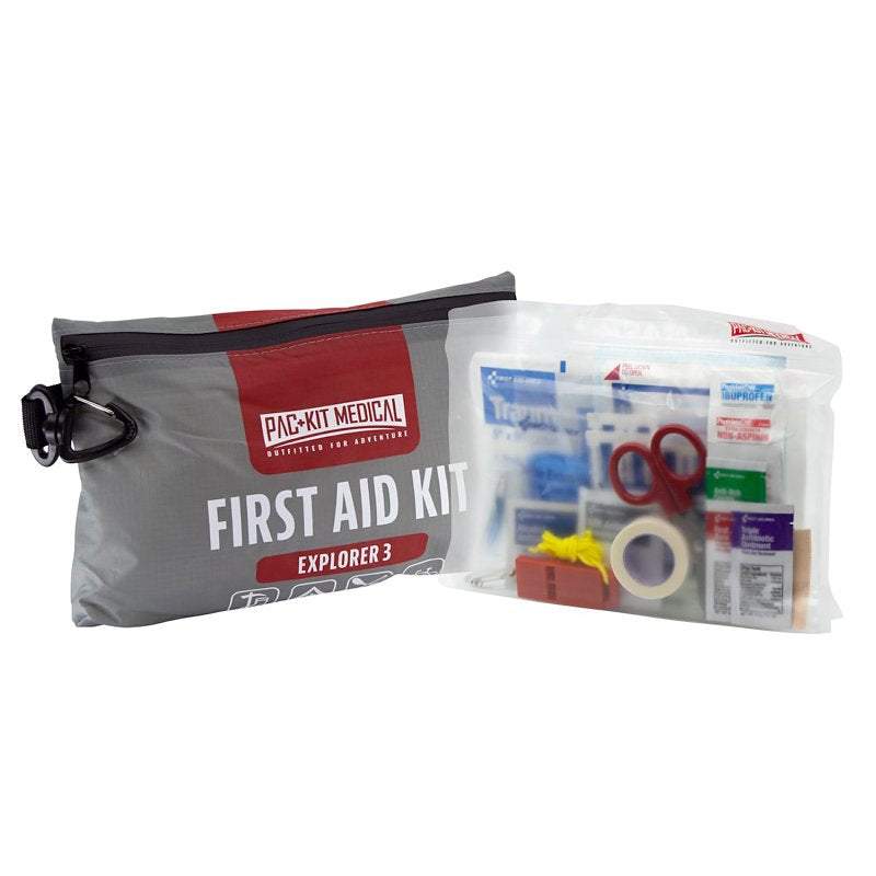 First Aid Only Pac-Kit Explorer 3 Series 96010 Watertight First Aid Kit, 103-Piece
