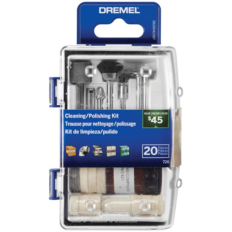 Dremel 726-01 Cleaning and Polishing Accessory Micro Kit