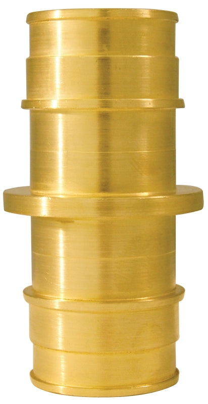 Apollo ExpansionPEX Series EPXC11 Coupling, 1 in, Barb, PEX-A, Brass, 200 psi Pressure