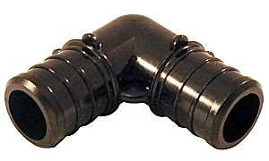 Apollo ApolloPEX Series PXPAE345PK Pipe Elbow, 3/4 in, 90 deg Angle, Plastic, 200 psi Pressure