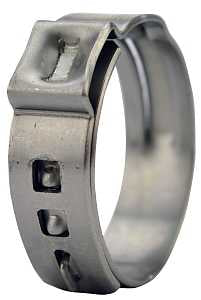 Apollo PXPC110PK Pinch Clamp, Stainless Steel, 1 in Pipe/Conduit, 10/PK