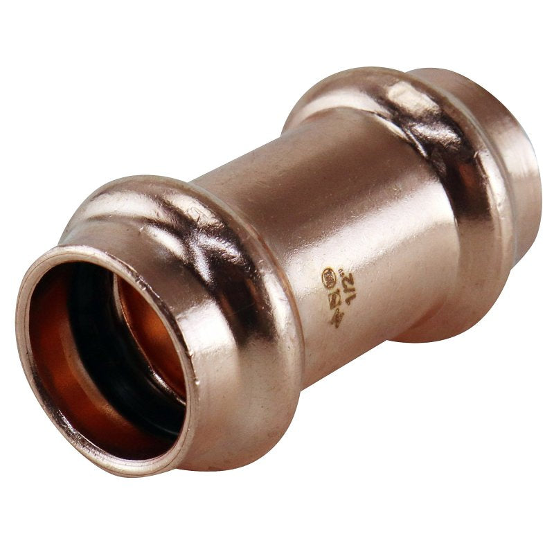 Apollo XPRC12NS Coupling without Stop, 1/2 in, Press-Fit, Copper, 300 psi Pressure